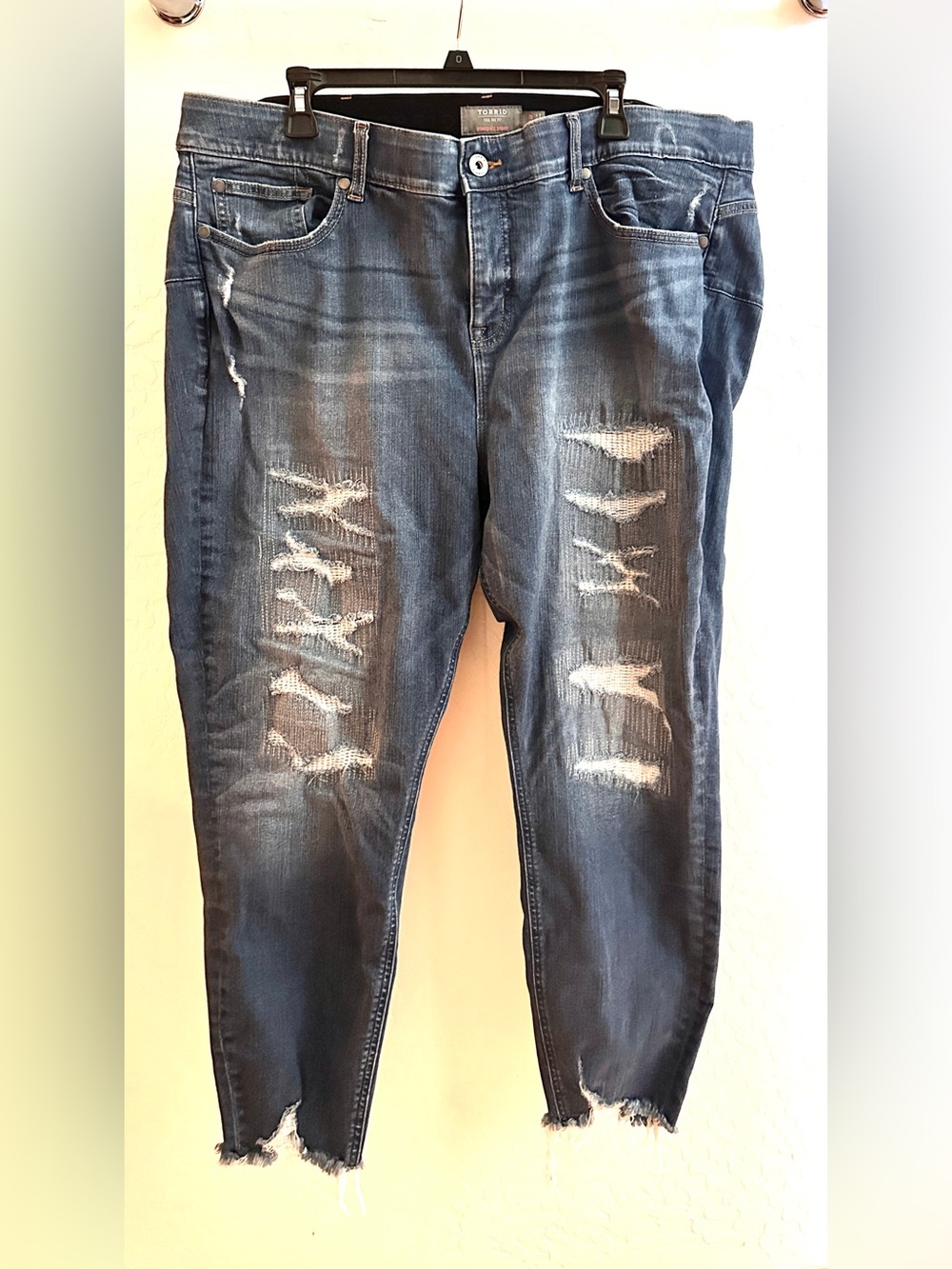 TORRID Women's Bombshell Skinny 24R Blue Jeans -